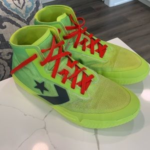 Used Men’s Converse All Star Pro BB Grinch Basketball Shoes. Size 12